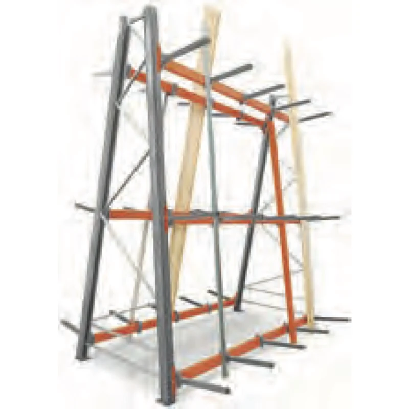 Profilregal/Vertikalregal, B 2700 x H 3500 mm, Grundregal für doppelseitige Nutzung