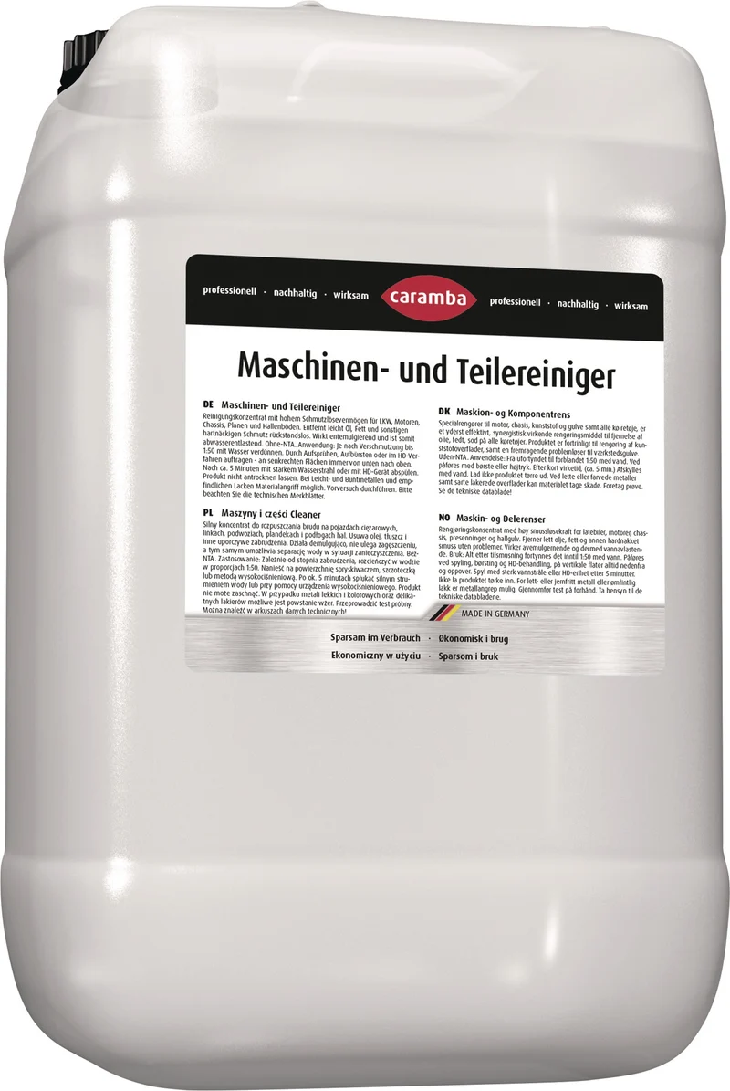 CARAMBA Maschinen- und Teilereiniger 10 l Kanister – hochkonzentriert, ohne NTA