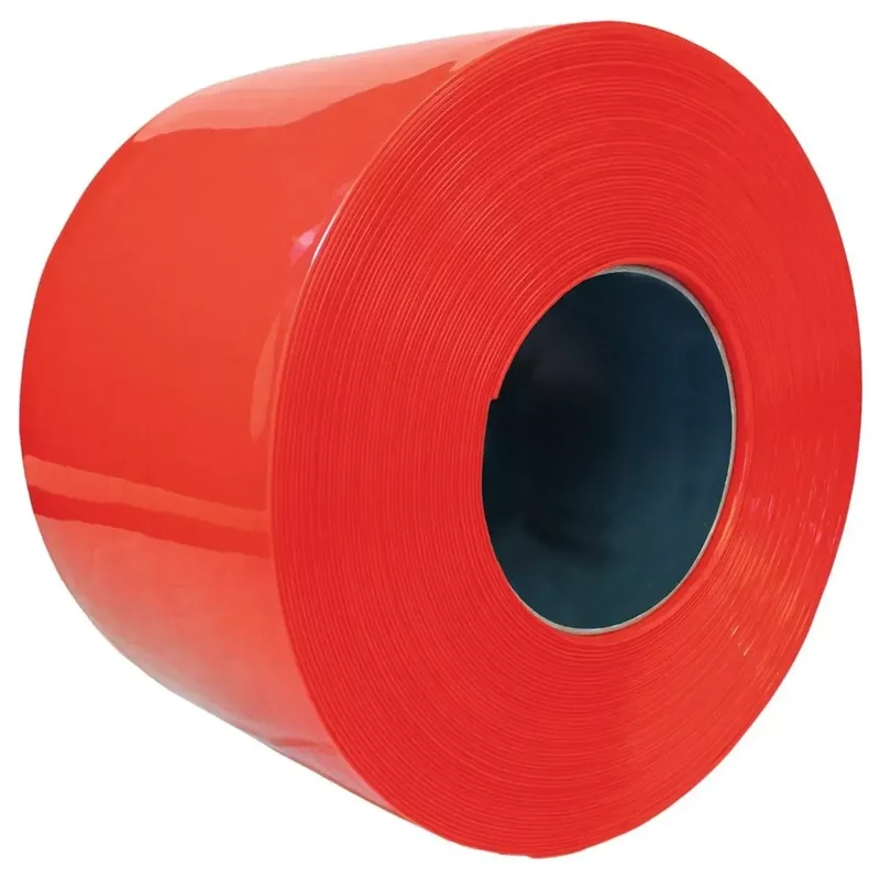Lamelle für Streifenvorhang, rot, 300x3 mm, inkl. Aufhänger