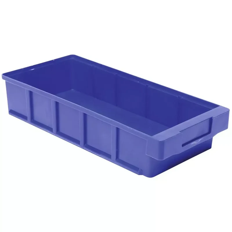 Regalkasten, PP, BxTxH 186x400x83 mm, Farbe blau, VE 8 Stück