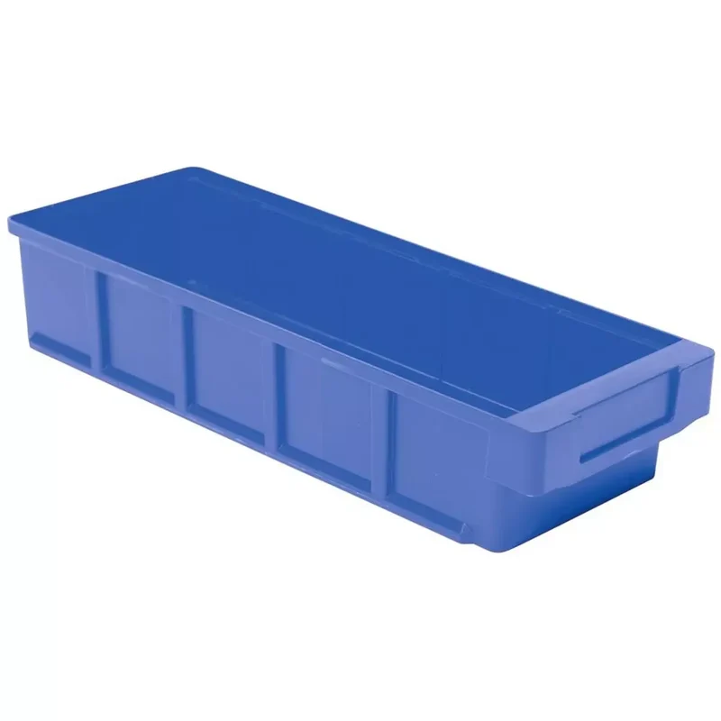 Regalkasten, PP, BxTxH 152x400x83 mm, Farbe blau, VE 10 Stück