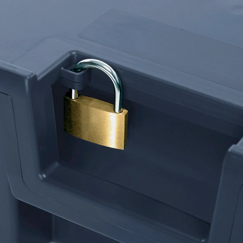 RAACO Transportkoffer Solid 2 370x275x170 mm mit Vorhängeschloss-Vorbereitung