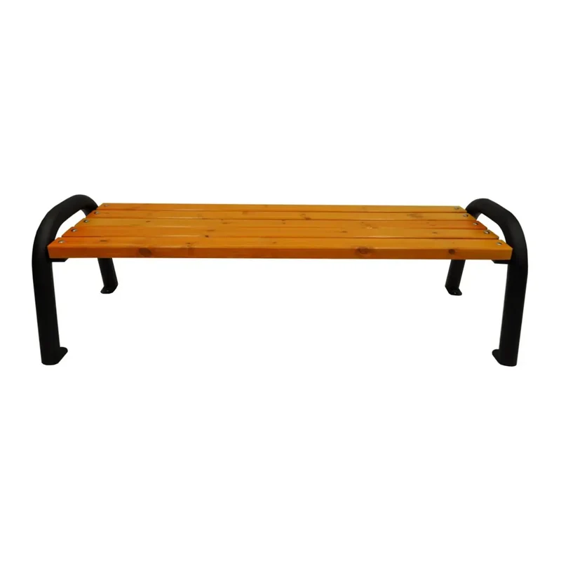 Bank Primario 113 cm, pinie, Gestell grau RAL 9006