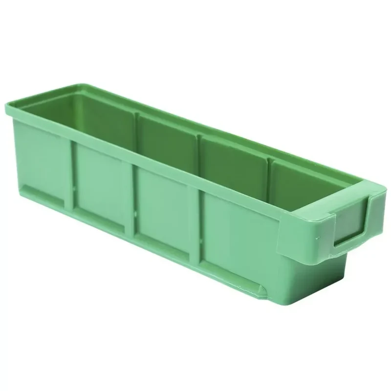 Regalkasten, PP, BxTxH 93x300x83 mm, Farbe grün, VE 16 Stück