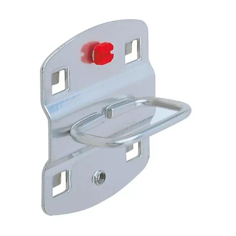 Zangenhalter, Tiefe 20 mm, Breite 35 mm, ähnlich RAL 9006 aluminium