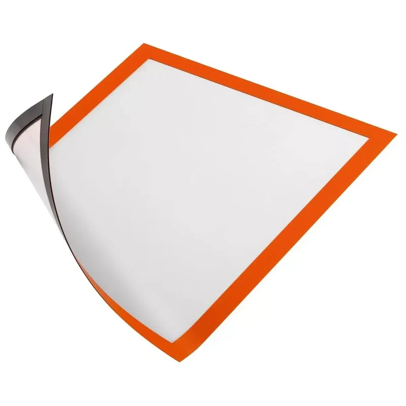 Inforahmen, magnetisch, DIN A4, BxH 210x297 mm, orange, VE 10 Stück