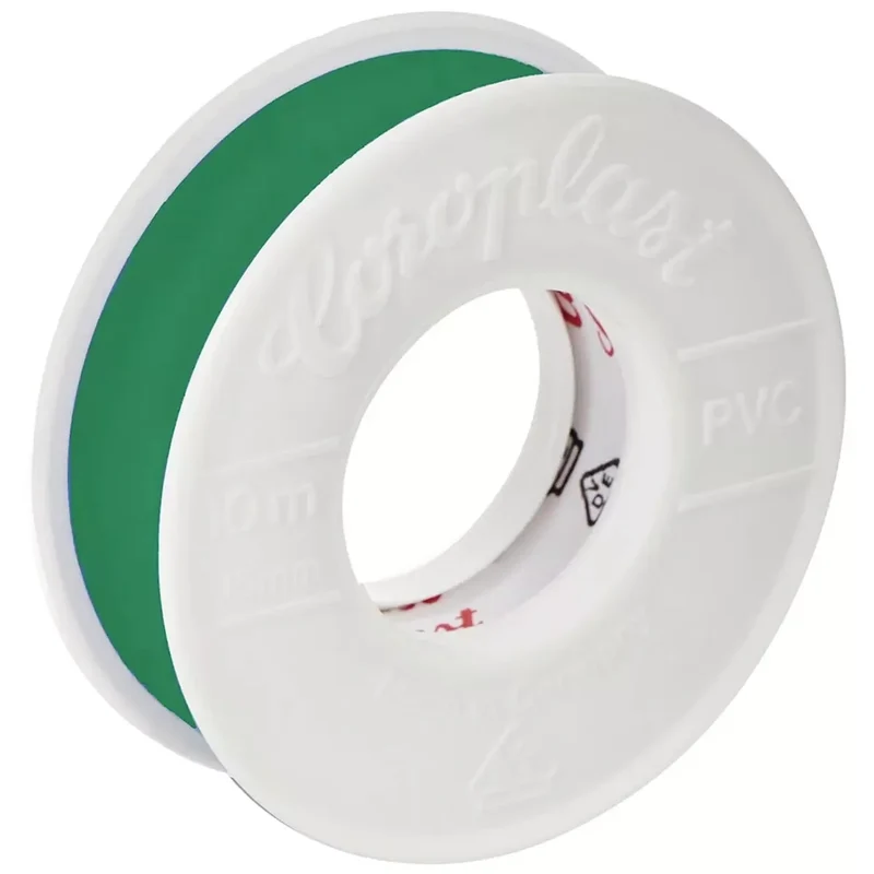 Isolierband grün B.15mm L.10m säurebeständig