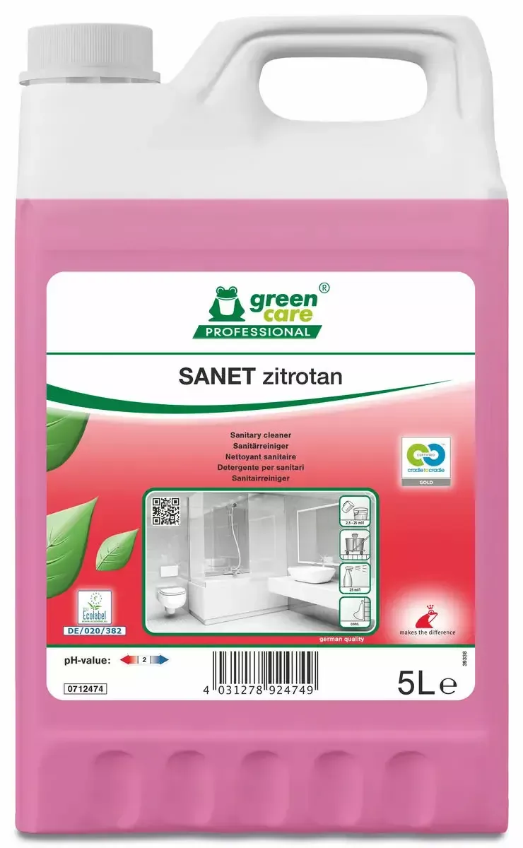 Sanitärreiniger Sanet zitrotan 5000 ml