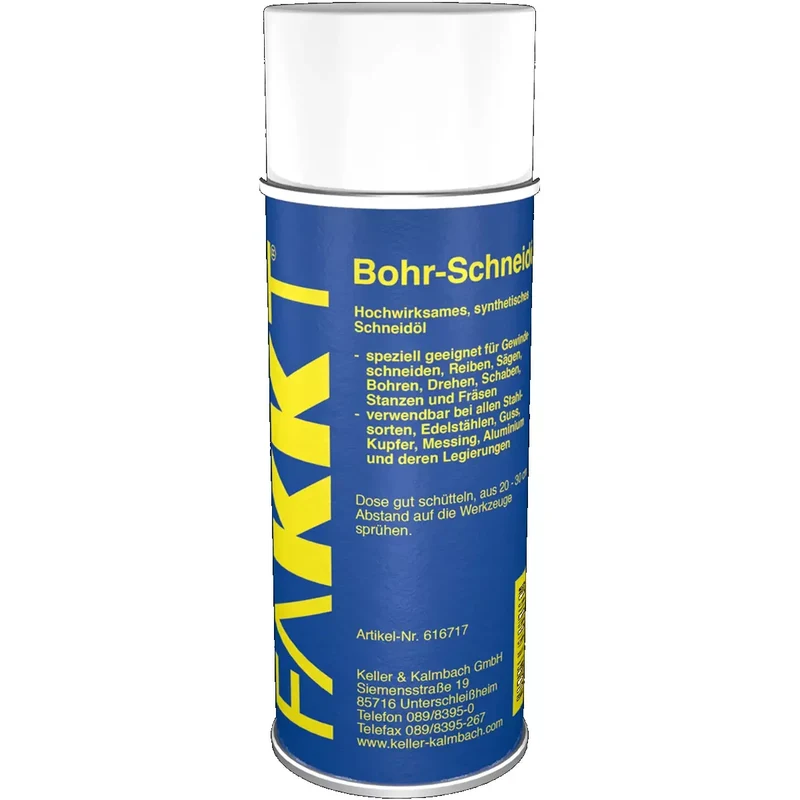 FAKKT Bohr-Schneidöl, 400 ml, Spray