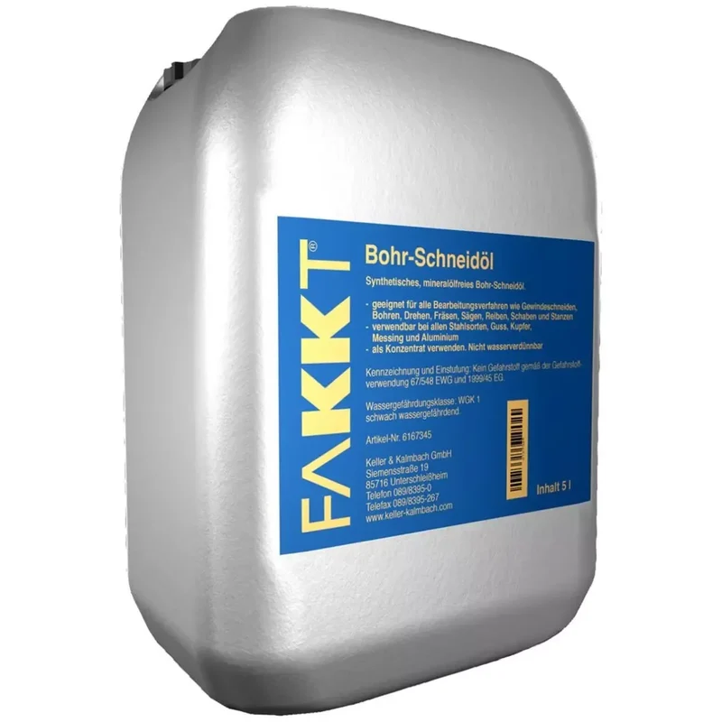 FAKKT Bohr-Schneidöl, 5 l, Kanister