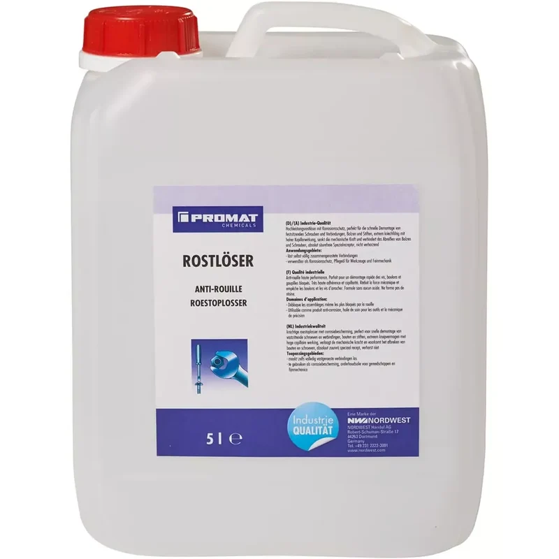 Rostlöser, Inhalt 5 l, säurefrei, extrem kriechfähig, Kanister