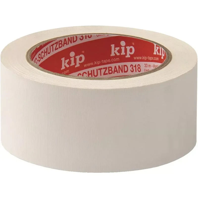 Kip 318 PVC Schutzband, gelb,50 mm x 33 m