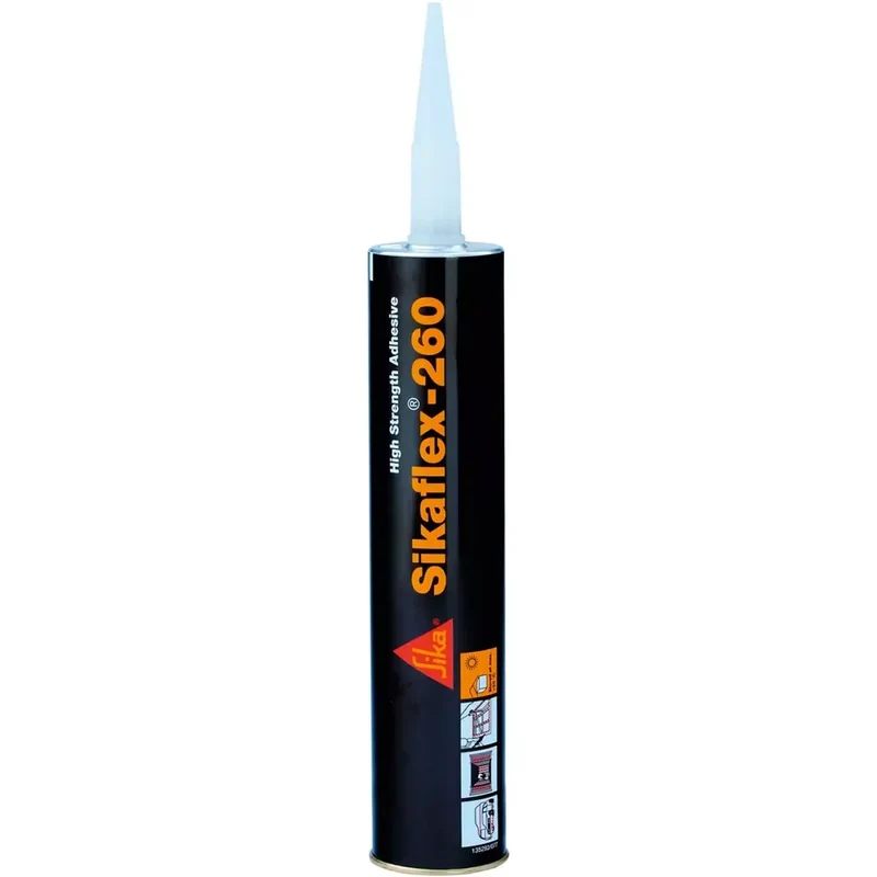 Polyurethan-Klebstoff 300ml Kartusche schwarz Sikaflex 260 N