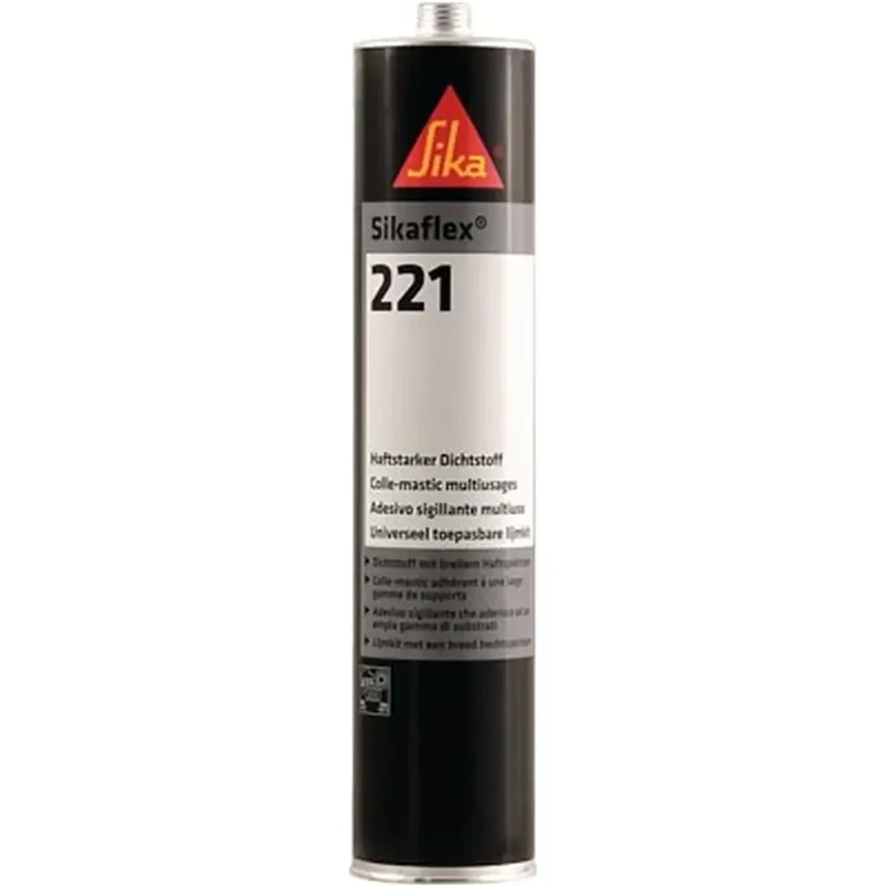 Polyurethan-Dichtstoff 300ml Kartusche schwarz Sikaflex 221