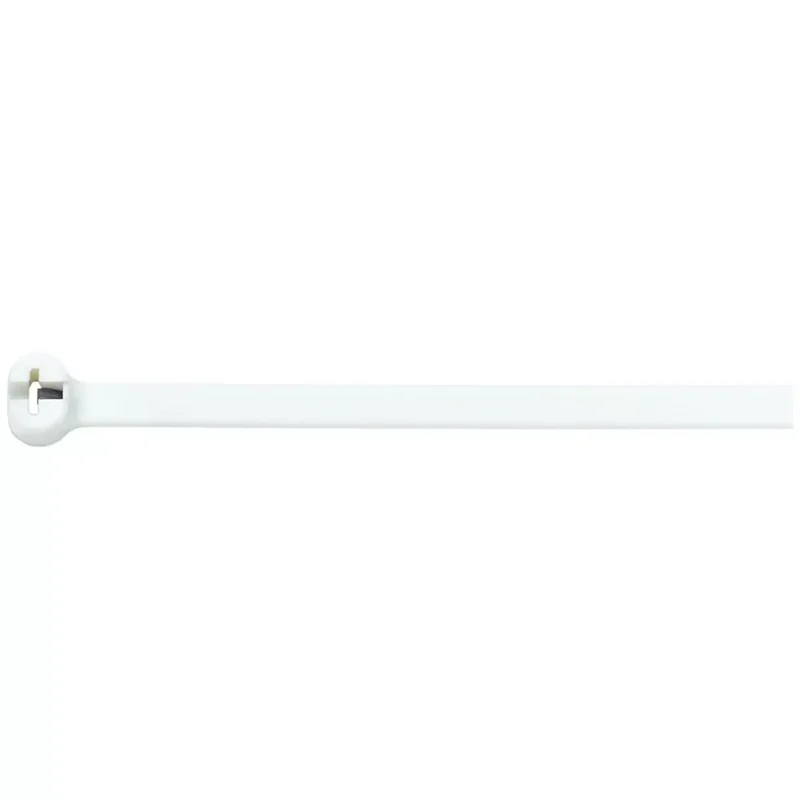 Kabelbinder mit Metallzunge 6.6 natur, 203x2,4 mm