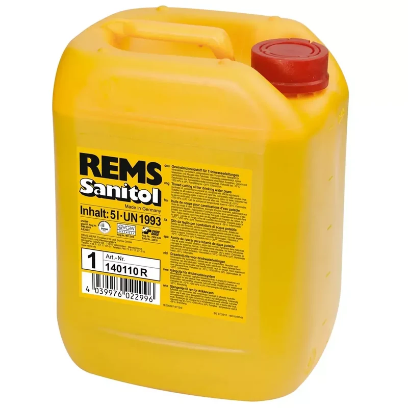 Gewindeschneidöl Sanitol 5 l Kanister