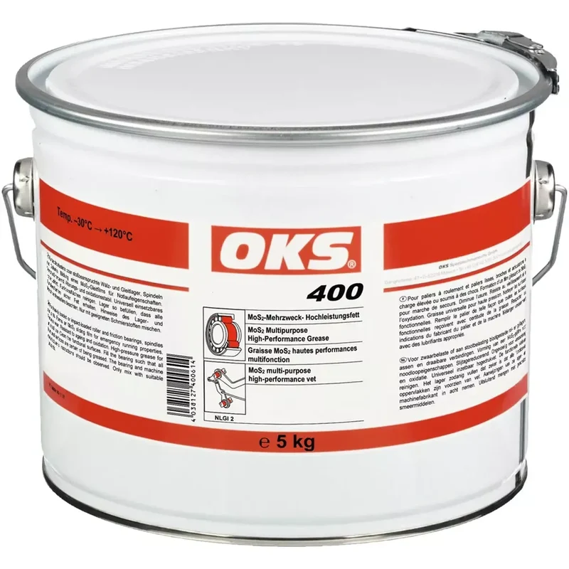 OKS 400 MoS2-Hochleistungsfett Mehrzweck 5 kg Hobbock