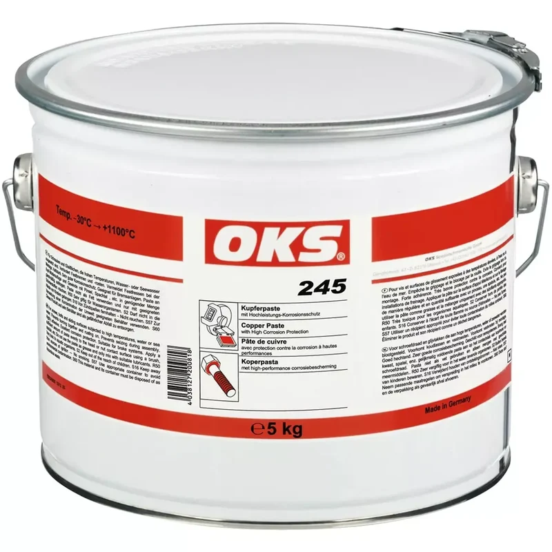 OKS 245 Kupferpaste-Hochleistungs-Korrosions, 5 kg Hobbock