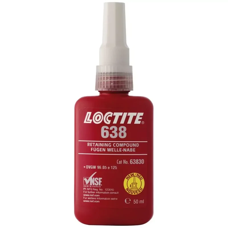 Fügeverbindung hochfest Loctite 638 NSF P1, 50 ml Flasche