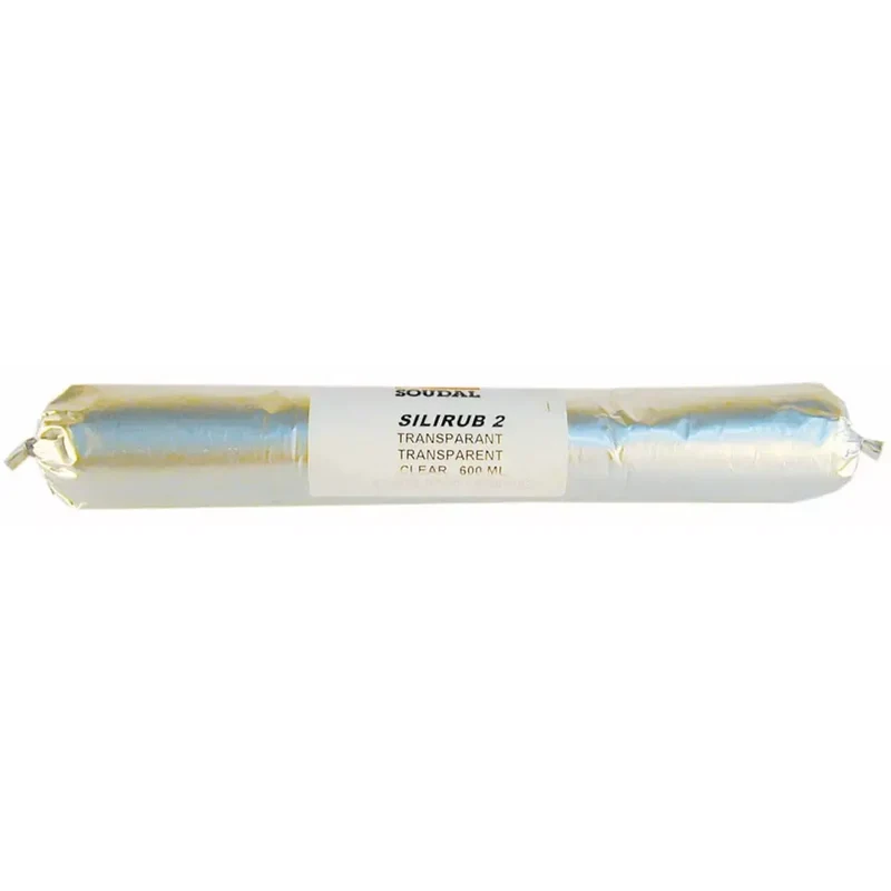 Silikon-Dichtstoff N, grau, Schlauchbeutel, Silirub 2, 600 ml