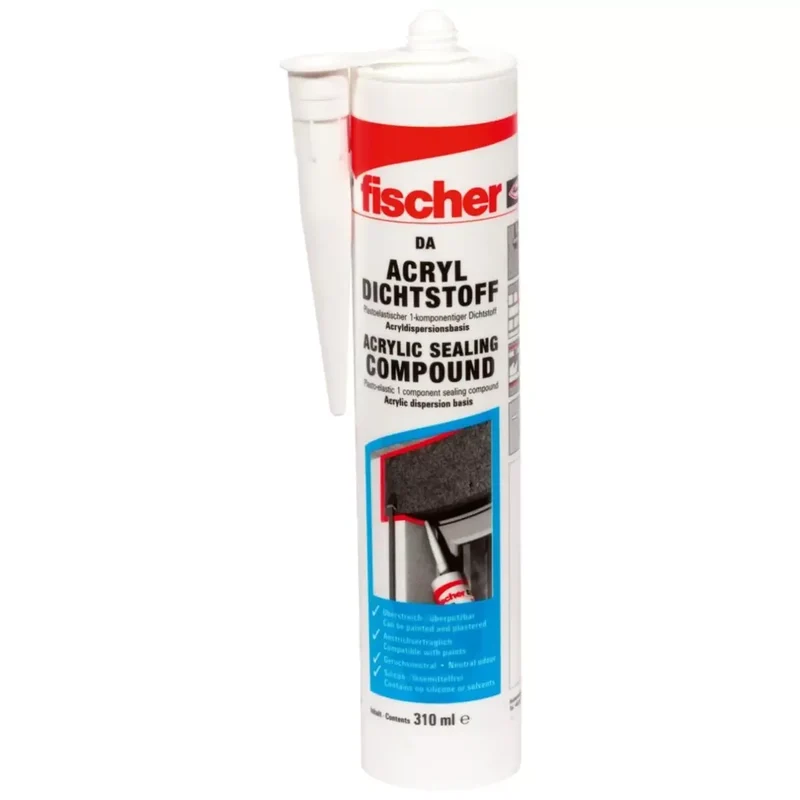 fischer Acryldichtstoff DA grau 310 ml (1)