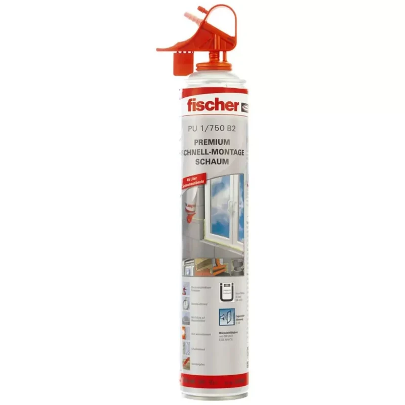 fischer 1K-Schnell-Montageschaum PU 1/750 B2 (1)