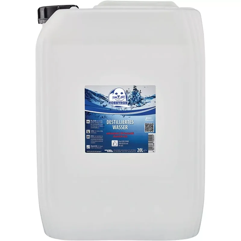 Destilliertes Wasser, Inhalt 20 l, Kanister