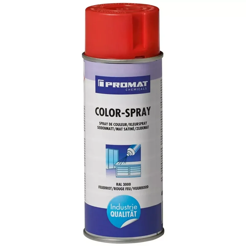 Colorspray 400ml feuerrot RAL3000 seidenmatt f.Metall/Holz