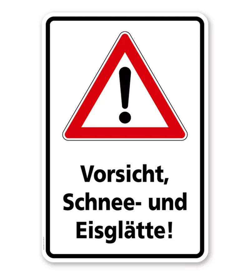 WH-W-10 - Vorsicht, Schnee- und Eisglätte! RA1