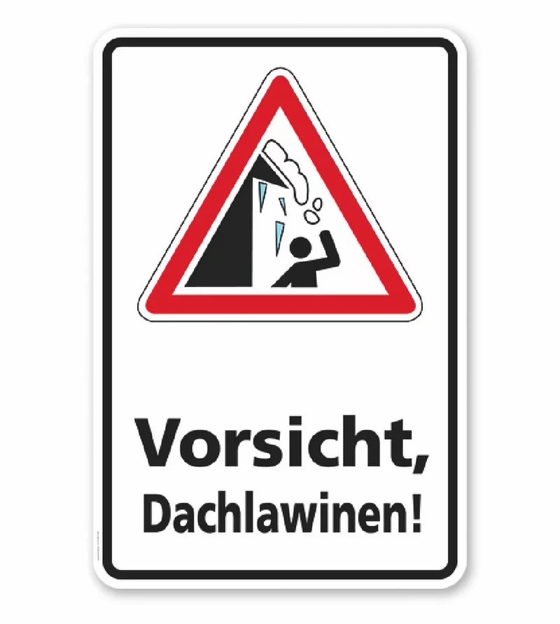 WH-W-08-B - Vorsicht, Dachlawinen! RA2