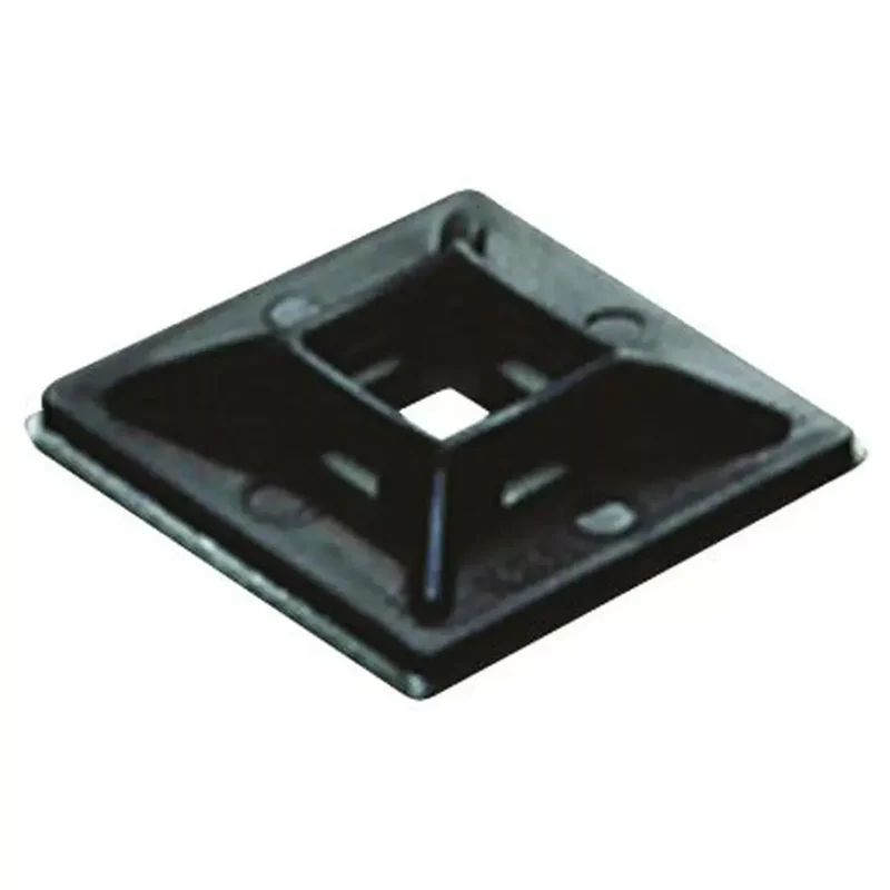 Kabelbinder-Befestigungssockel, schwarz, SNX2