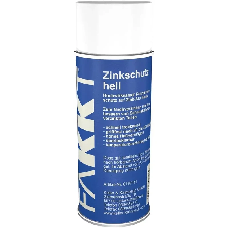 FAKKT Zinkschutz hell, 400 mlSpray, 12 Stück