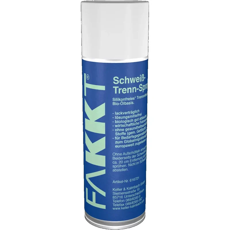 FAKKT Schweiss-Trennspray, nicht brennbar, 300 ml Spray_nicht brennbar