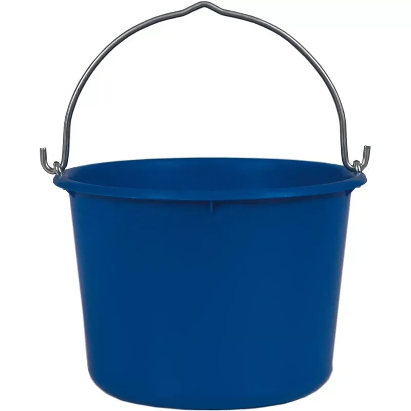 Baueimer 12 l schwer, blau
