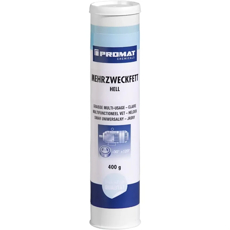 Mehrzweckfett hell K2K -30, Inhalt 400 g, silikonfrei, Kartusche – VPE 12 St.