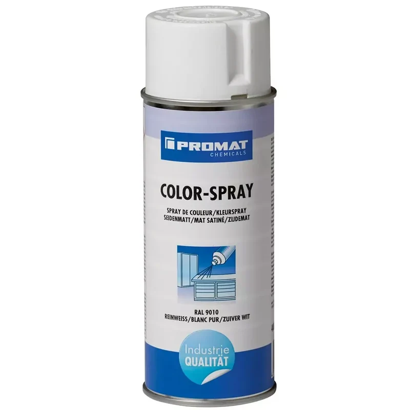 Colorspray 400ml reinweiß RAL9010 seidenmatt f.Metall/Holz