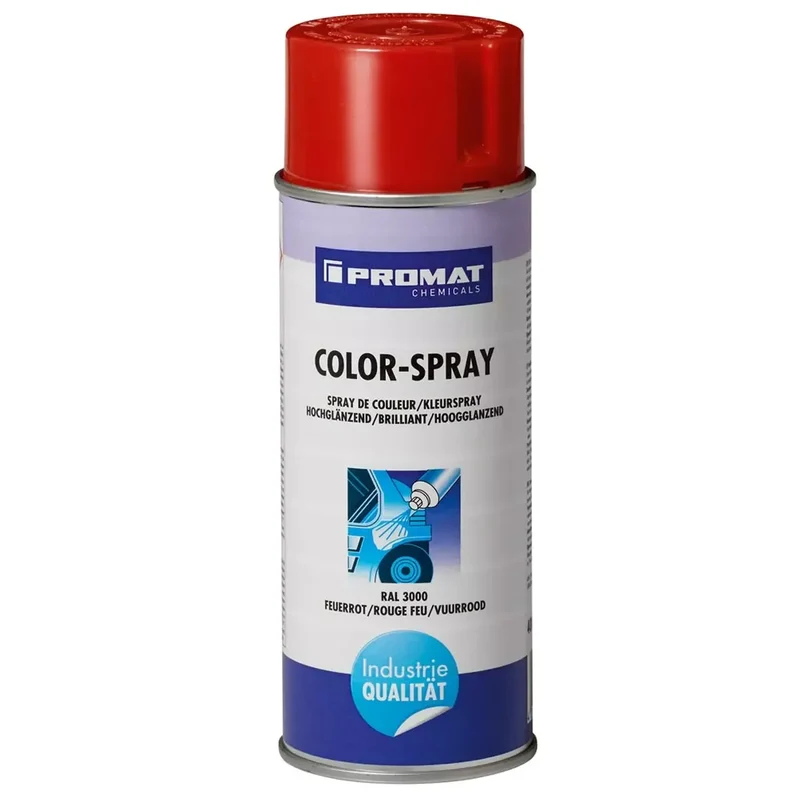 Colorspray 400ml feuerrot RAL3000 hochglänzend f.Metall/Holz