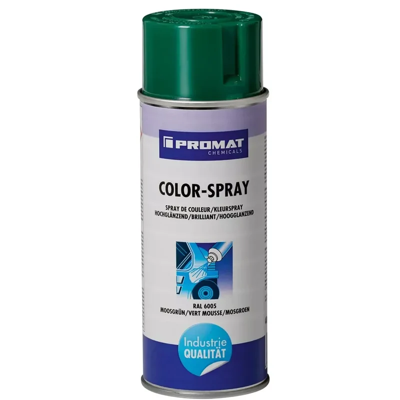 Colorspray 400ml moosgrün hochglänzend f.Metall/Holz RAL6005