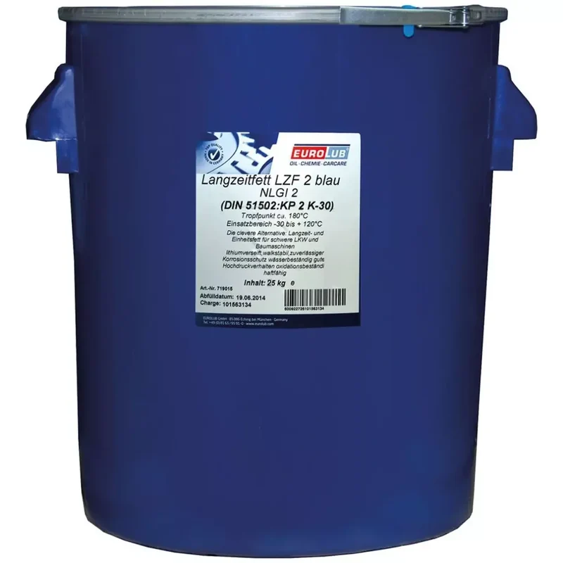 Langzeitfett LZF 2 Blau, 25 kg Eimer