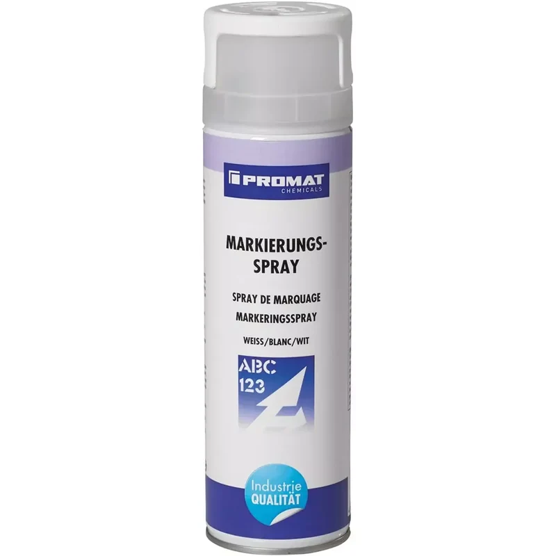 Markierungsspray, Inhalt 500 ml, schnelltrocknend, weiß, wetterbeständig, Spraydose
