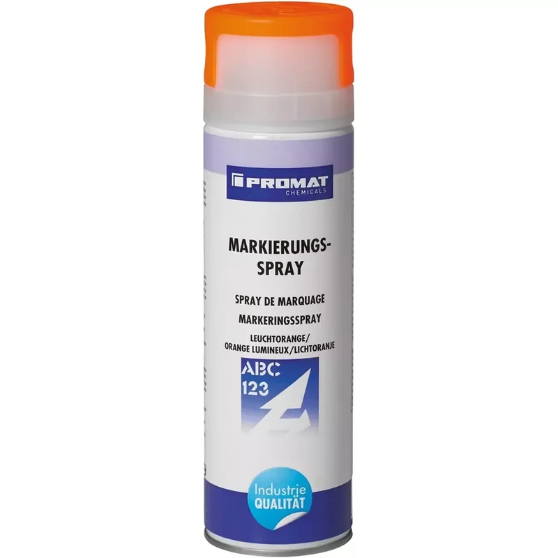 Markierungsspray, Inhalt 500 ml, leuchtorange, wetterbeständig, Spraydose