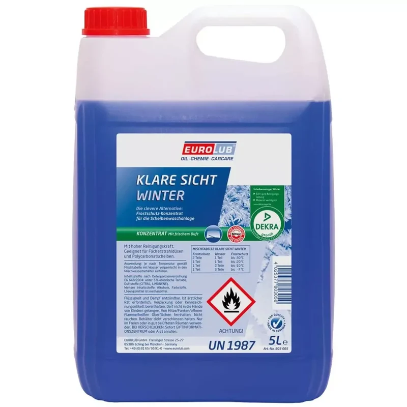 Klare Sicht Winter Konzentrat, 5 Liter