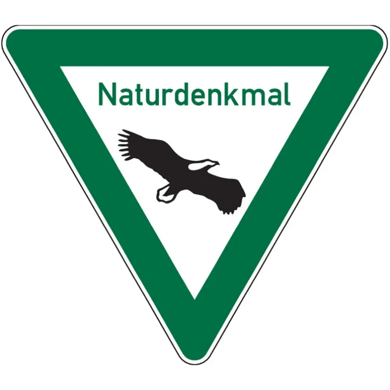 Allgemeines Hinweisschild AH 28 Naturdenkmal SL 900