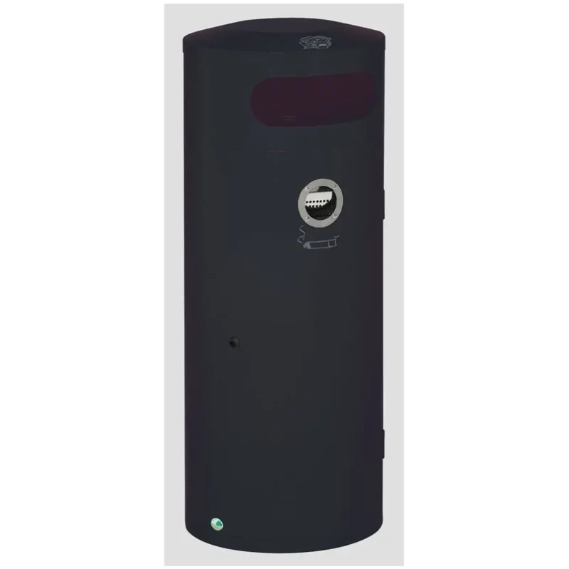 Abfallsammler mit Ascher KS 70 anthrazit