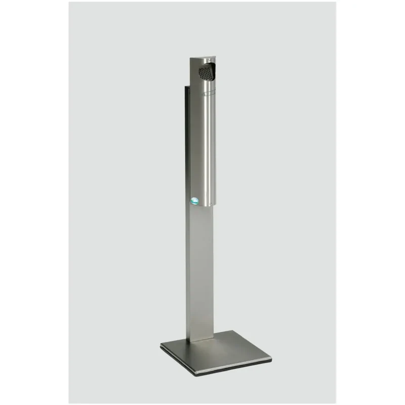 Wandascher B 12 Edelstahl mit Standfuß Edelstahl