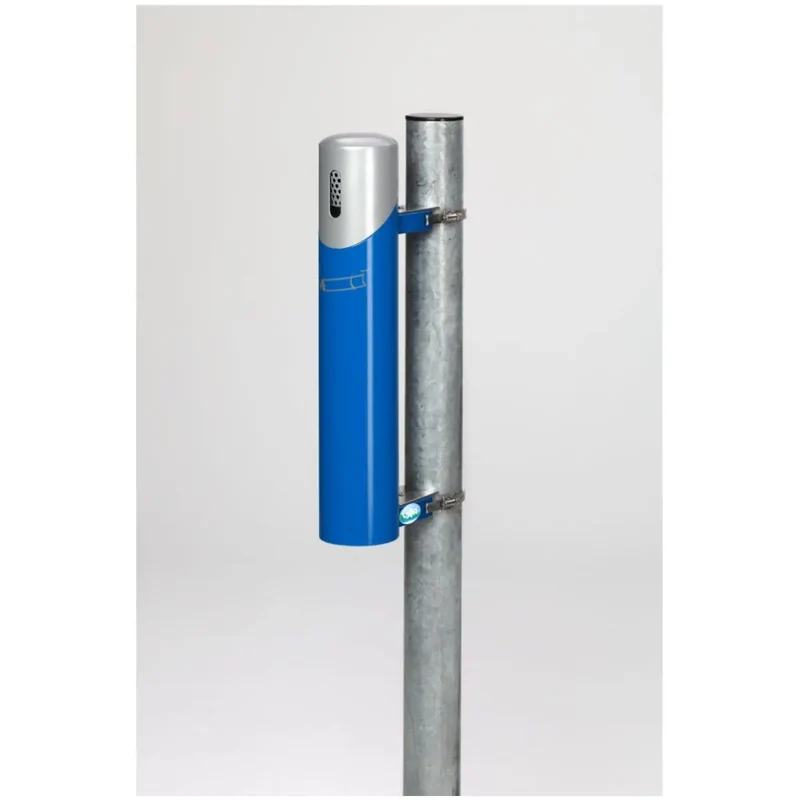 Wandascher SG 65 enzianblau - Kopfteil silber