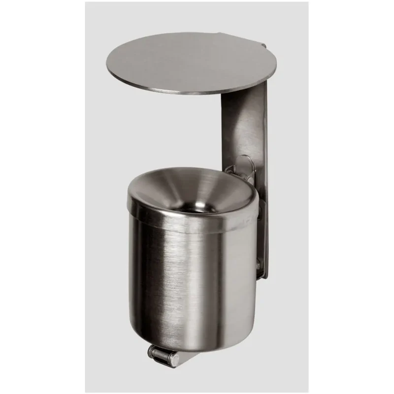Wandascher WH 10 Edelstahl mit Dach