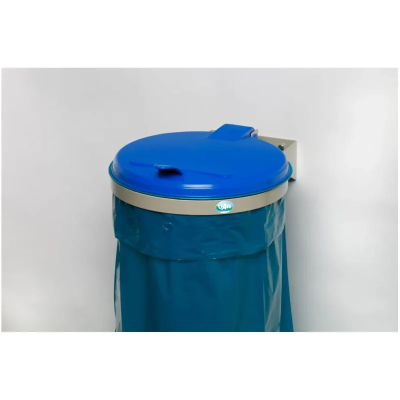Müllsackhalter WSK Wandgerät KS-Deckel blau