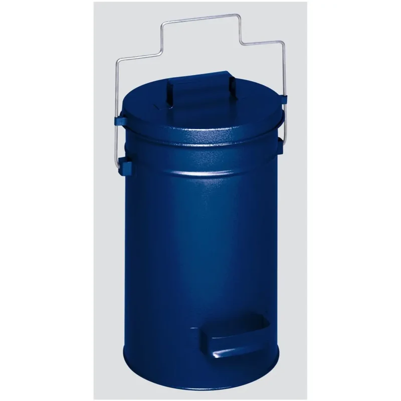 Sicherheitsbehälter mit Deckel enzianblau