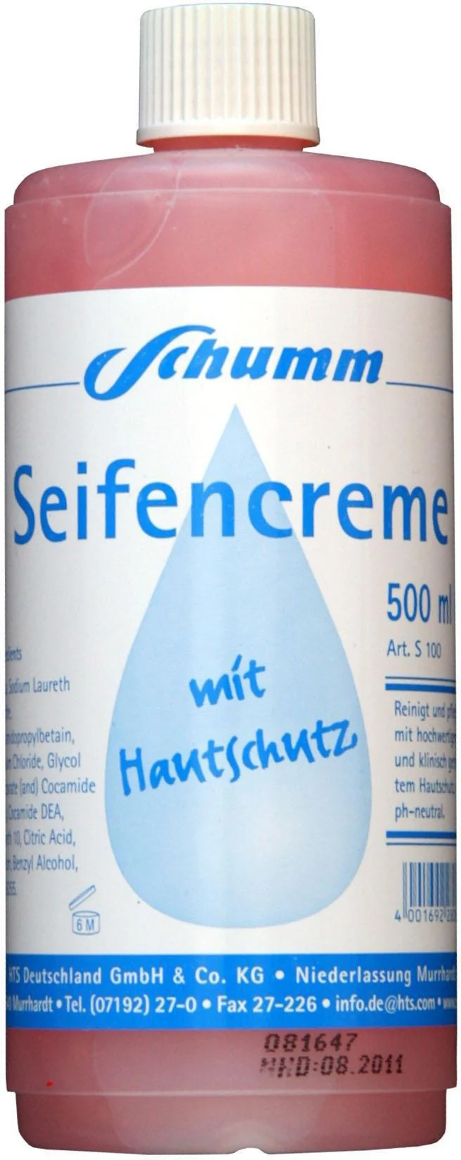 CWS Seifencreme Novoclean zu (Karton:10 Einwegflaschen) je Karton